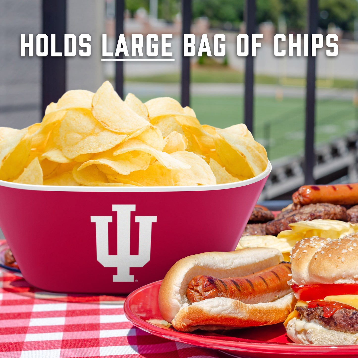 Indiana Hoosiers Large Party Bowl Alt 4