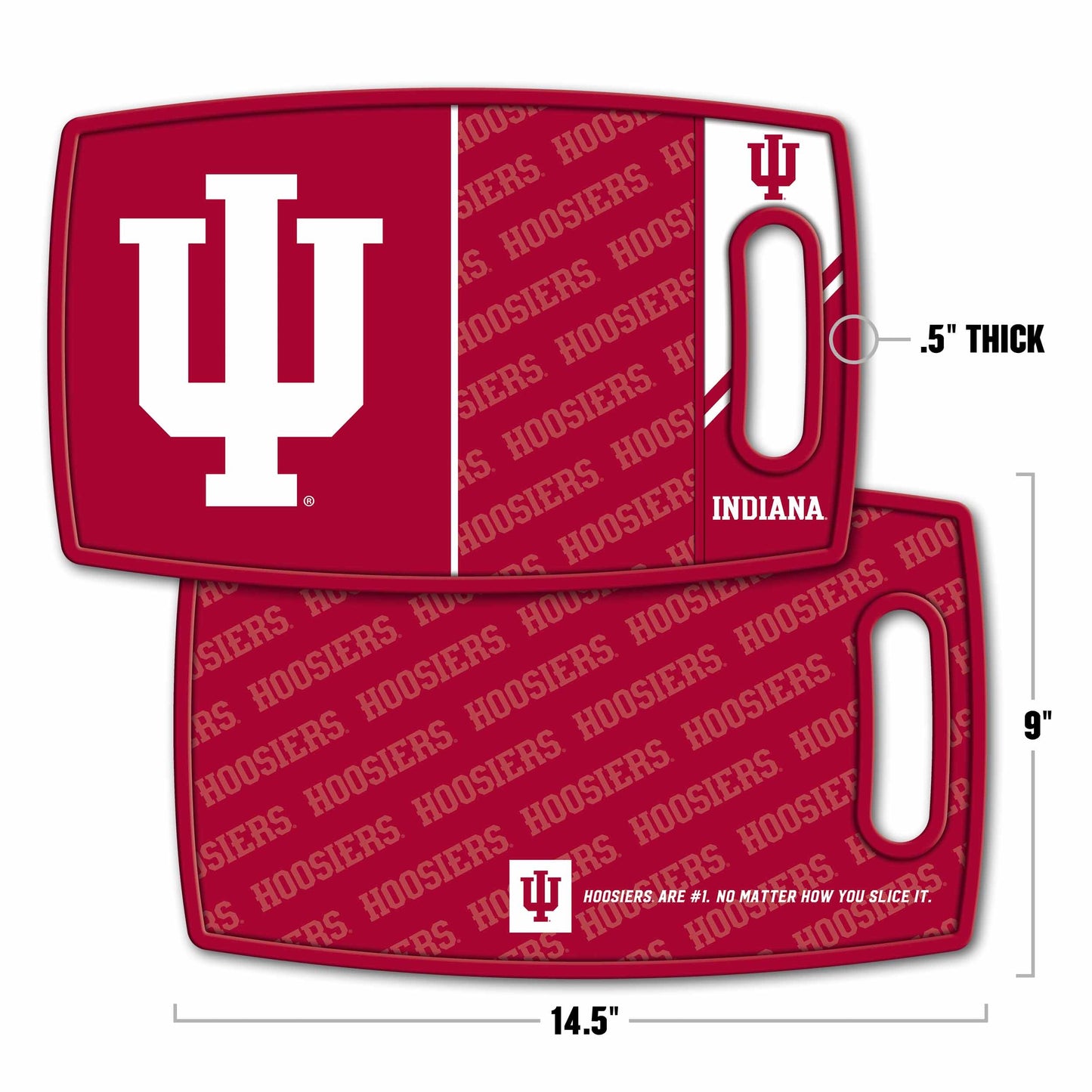 Indiana Hoosiers Logo Series Cutting Board Alt 1