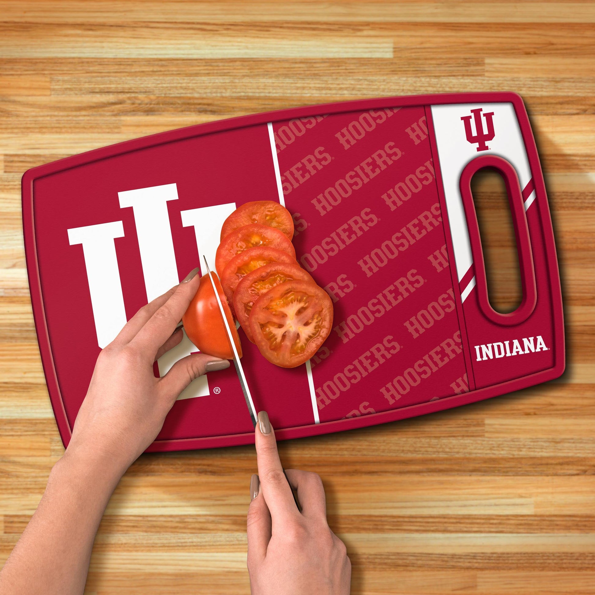 Indiana Hoosiers Logo Series Cutting Board Alt 3