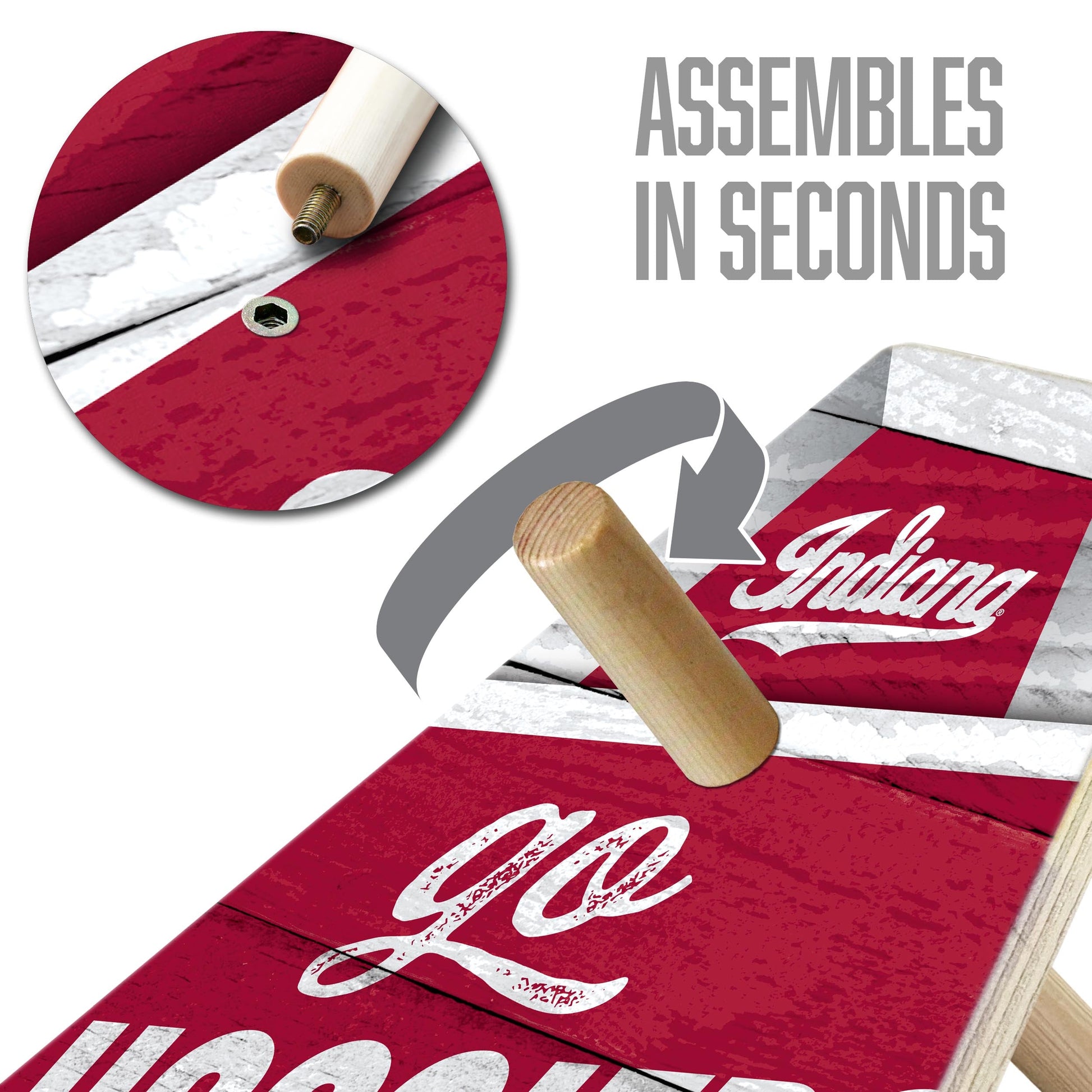 NCAA Indiana Hoosiers Ringbag Outdoor Game