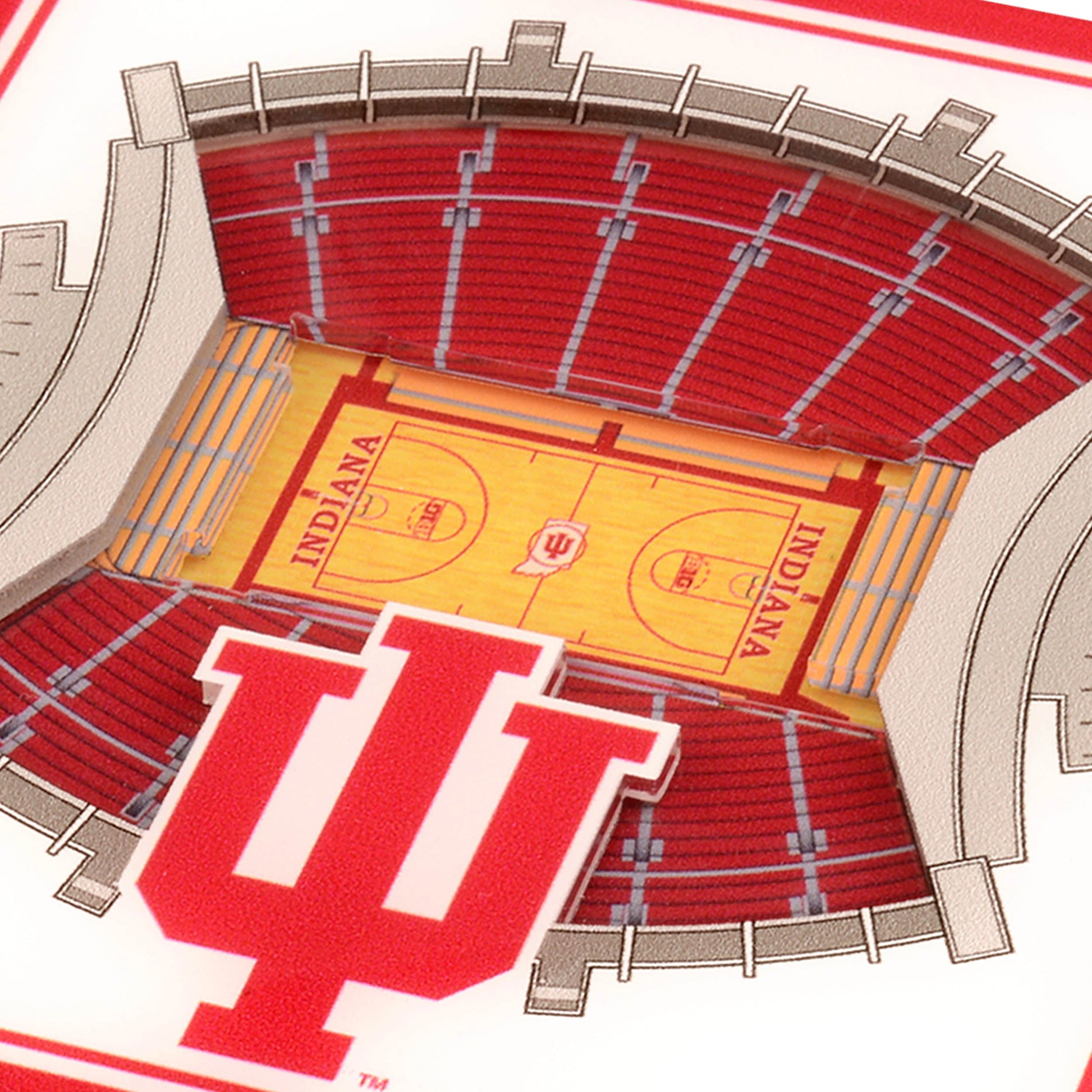 NCAA Indiana Hoosiers StadiumView Cribbage