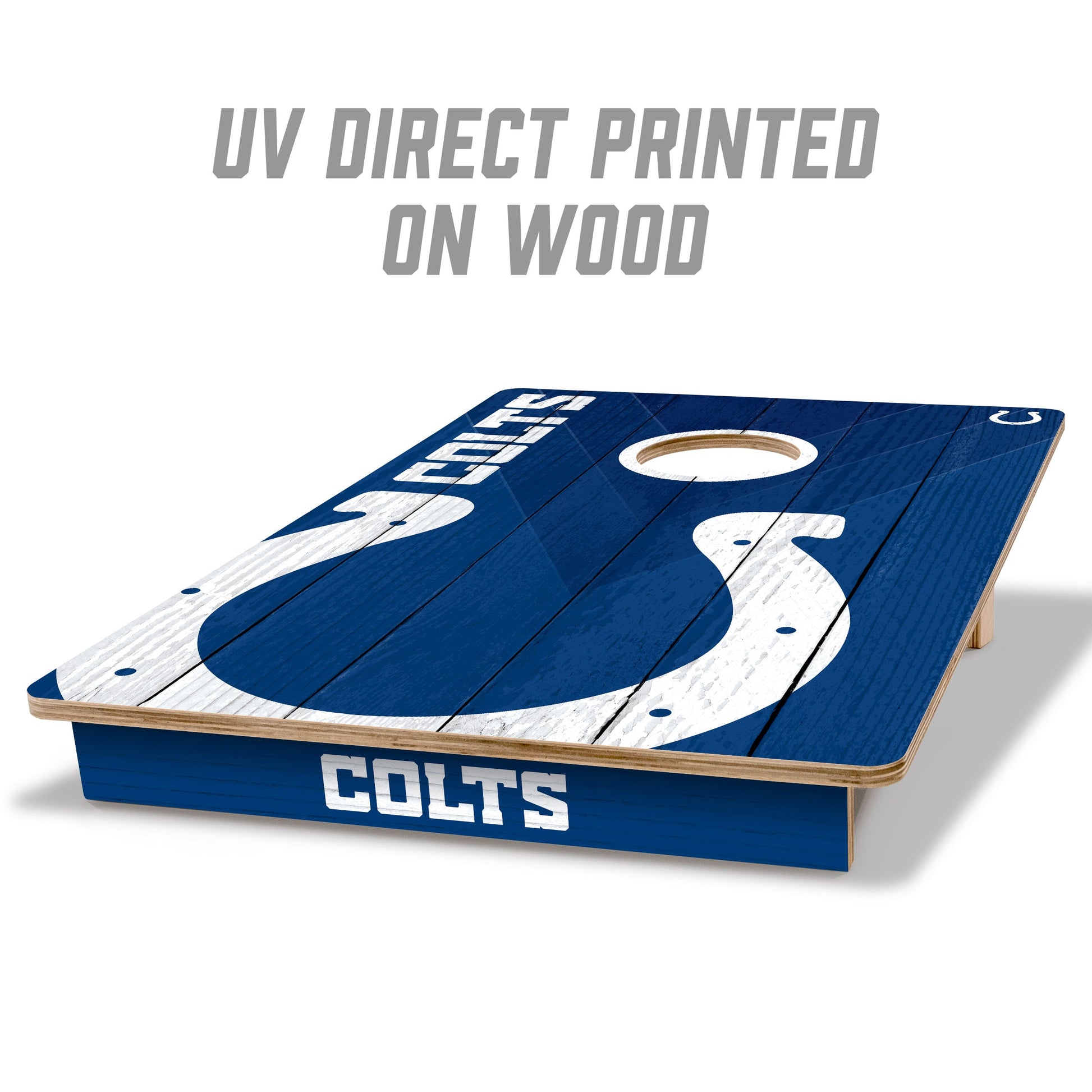 NFL Indianapolis Colts 2' X 3' All-Wood Cornhole Set - Alt 1