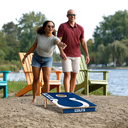 NFL Indianapolis Colts 2' X 3' All-Wood Cornhole Set - Alt 5