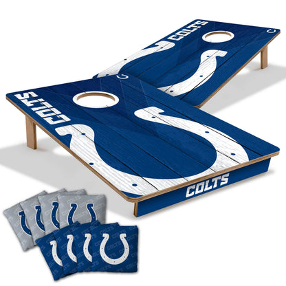 NFL Indianapolis Colts 2' X 3' All-Wood Cornhole Set-main