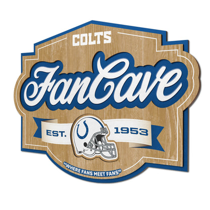 Indianapolis Colts Fan Cave Wall Art