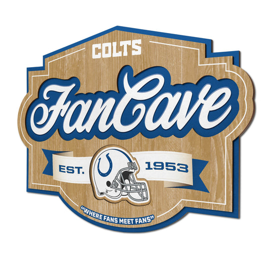 Indianapolis Colts Fan Cave Wall Art