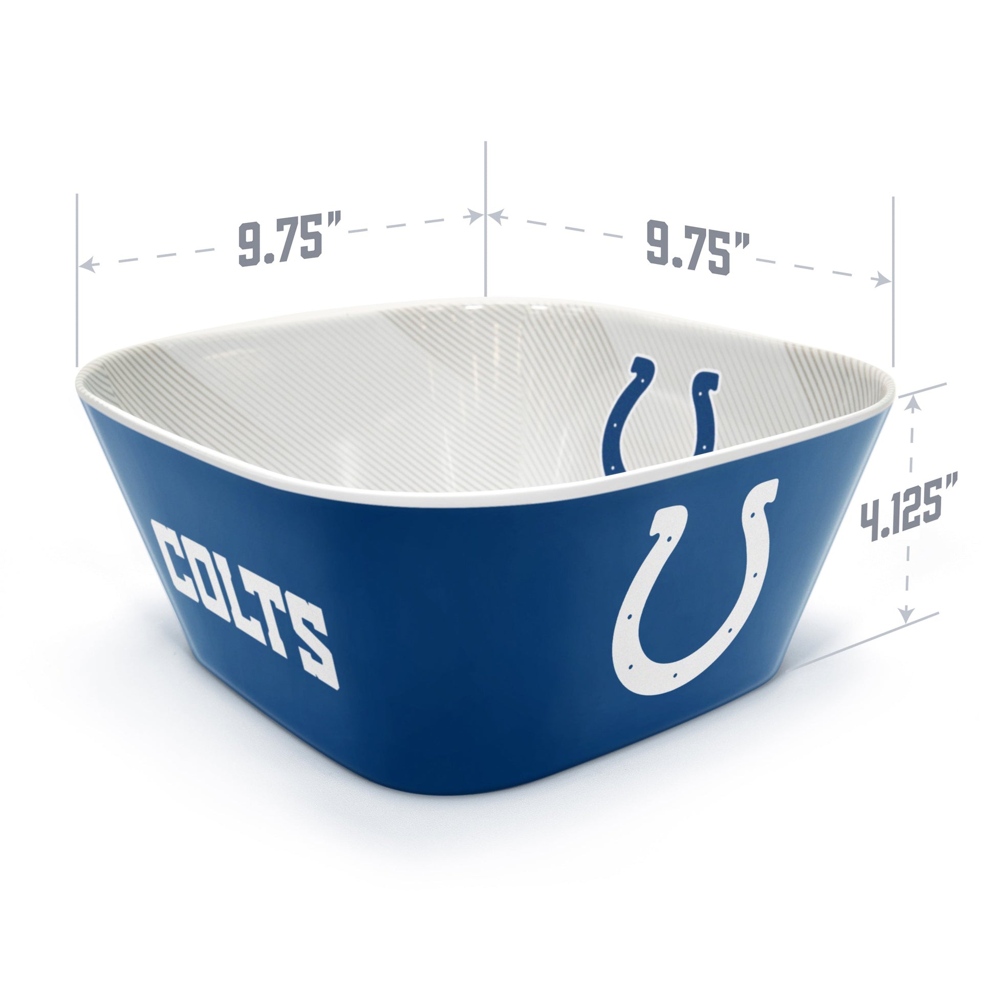 Indianapolis Colts Large Party Bowl Alt 3