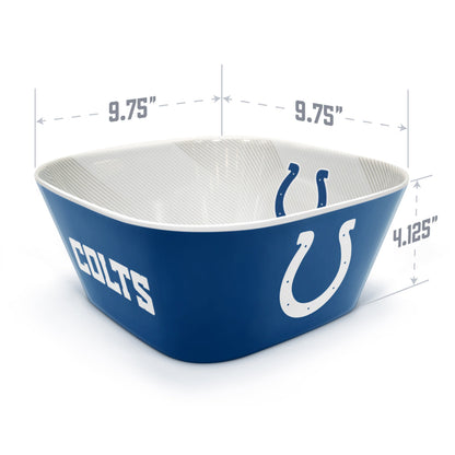 Indianapolis Colts Large Party Bowl Alt 3