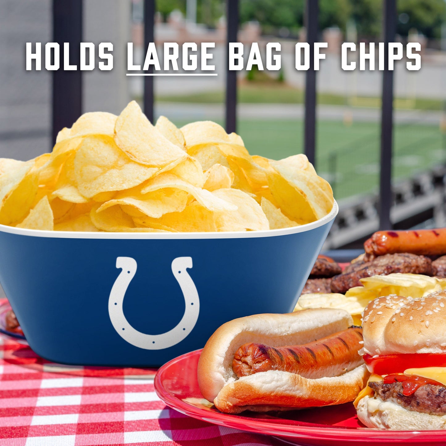 Indianapolis Colts Large Party Bowl Alt 4