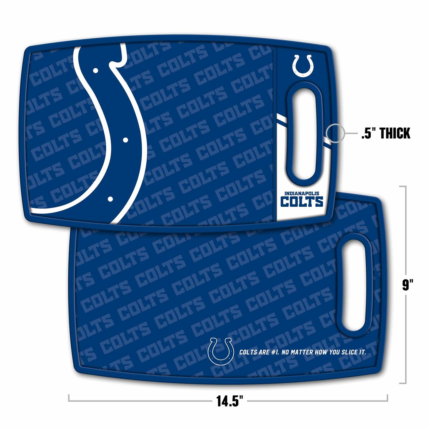 Indianapolis Colts Logo Series Cutting Board Alt 1