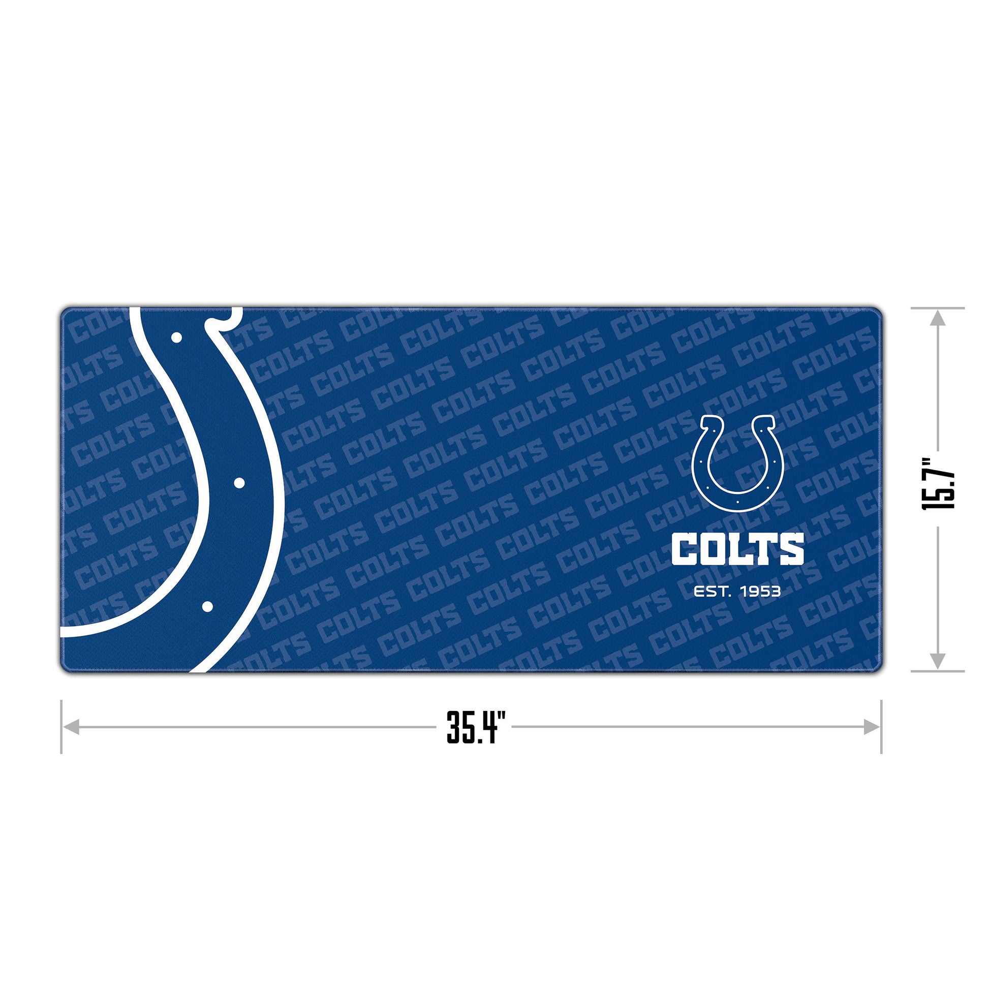 Indianapolis Colts Logo Series Desk Pad Alt 1