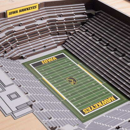 NCAA Iowa Hawkeyes 25-Layer StadiumView Wallart