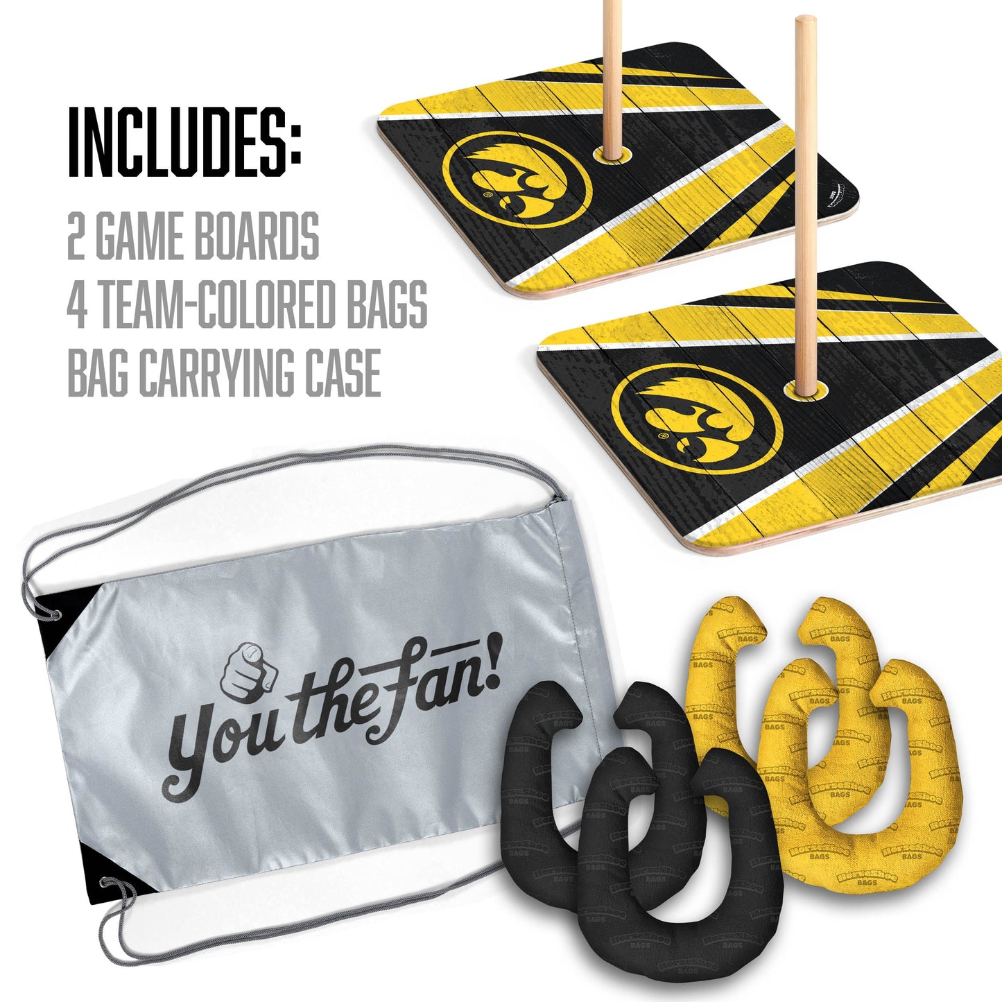 NCAA Iowa Hawkeyes Horseshoe Bag Game