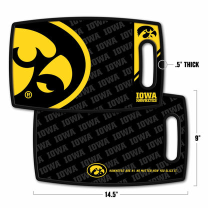 Iowa Hawkeyes Logo Series Cutting Board Alt 1