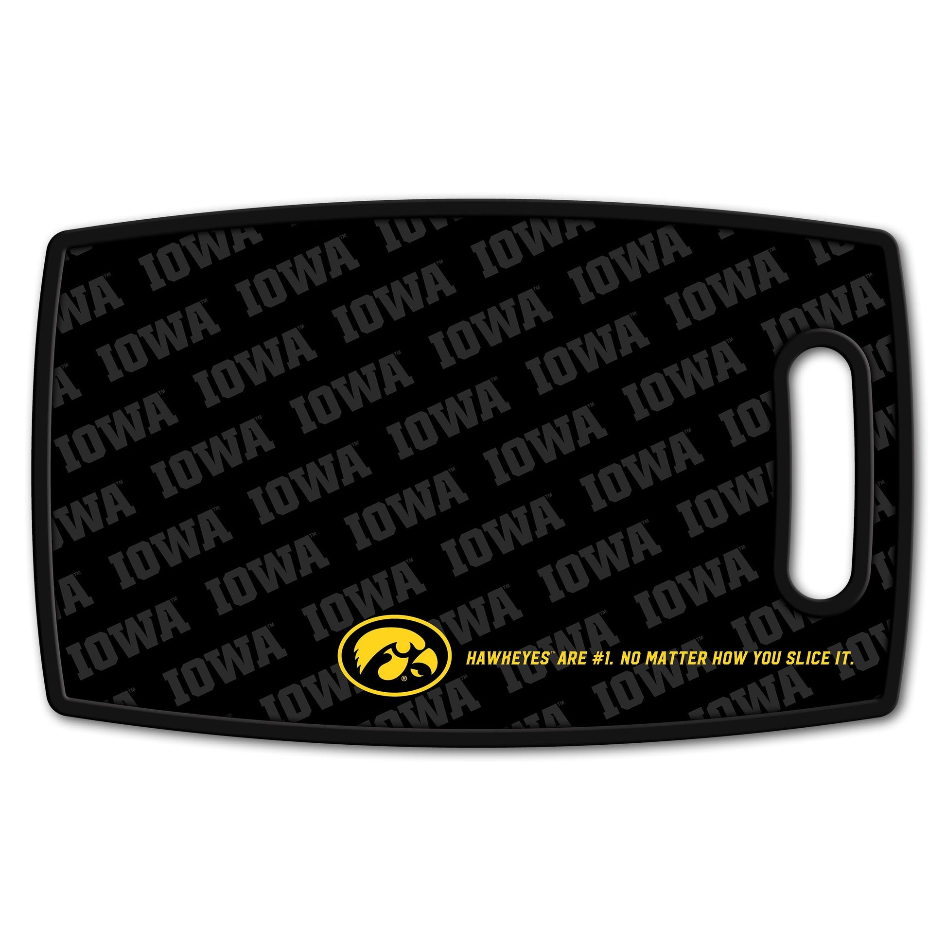 Iowa Hawkeyes Logo Series Cutting Board Alt 2