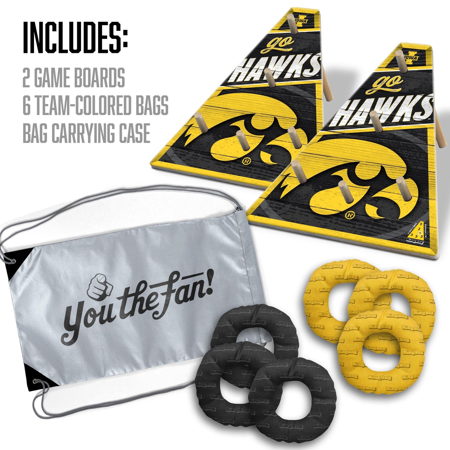 NCAA Iowa Hawkeyes Ringbag Outdoor Game