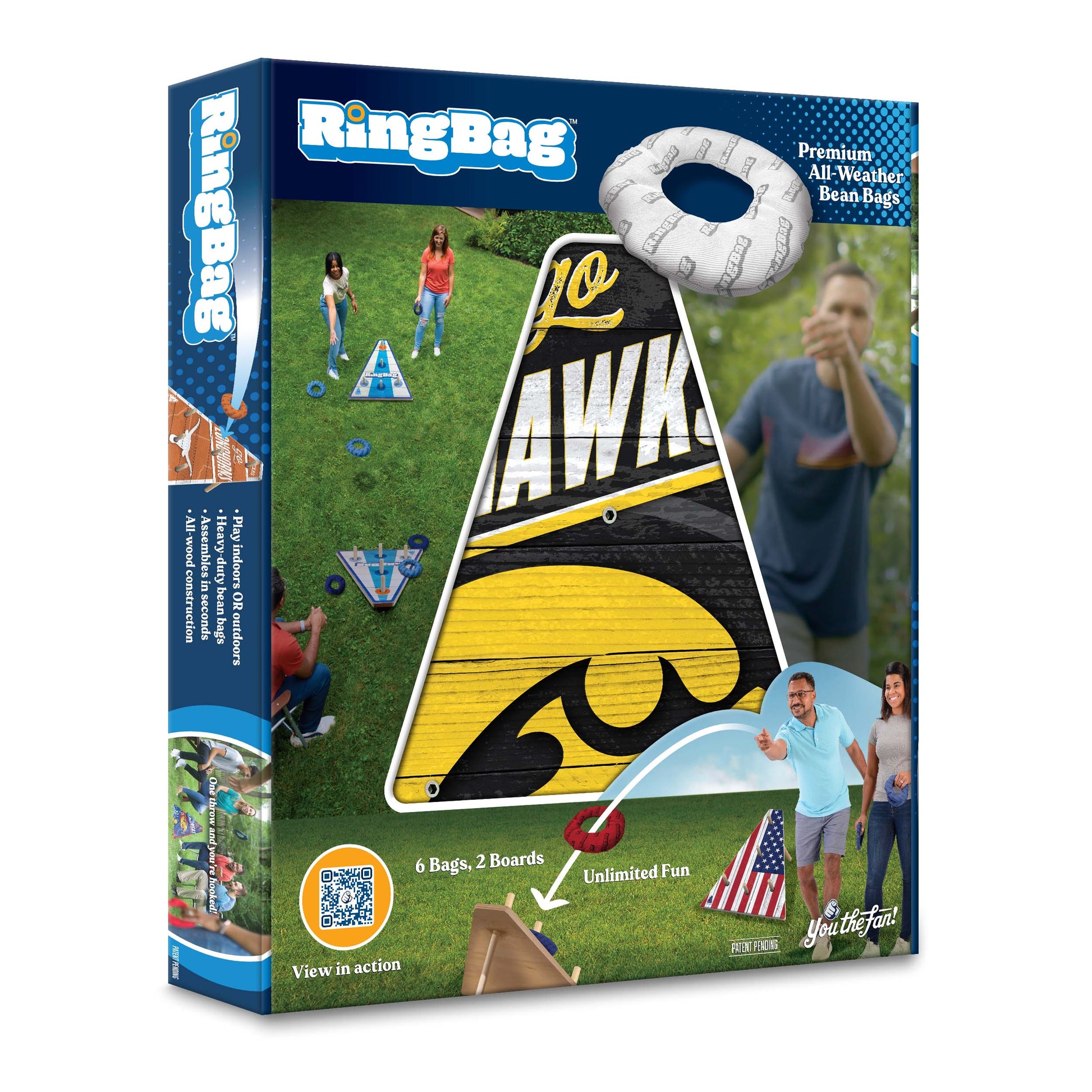 NCAA Iowa Hawkeyes Ringbag Outdoor Game