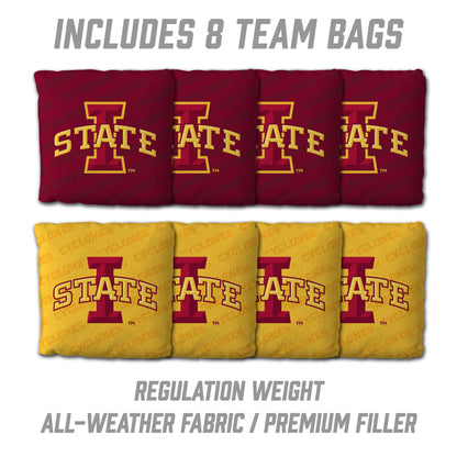 NCAA Iowa State Cyclones 2' X 3' All-Wood Cornhole Set - Alt 3