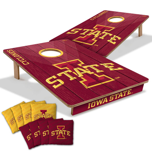 NCAA Iowa State Cyclones 2' X 3' All-Wood Cornhole Set