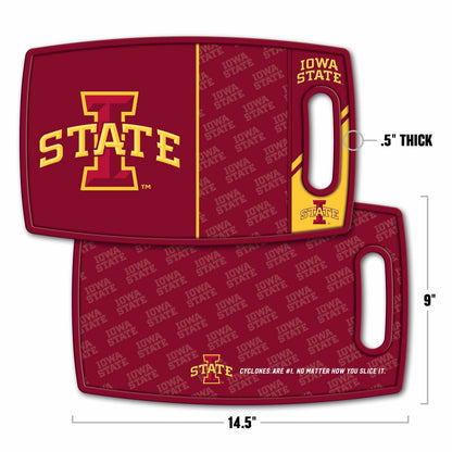 Iowa State Cyclones Logo Series Cutting Board Alt 1
