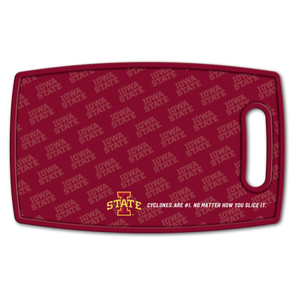 Iowa State Cyclones Logo Series Cutting Board Alt 2