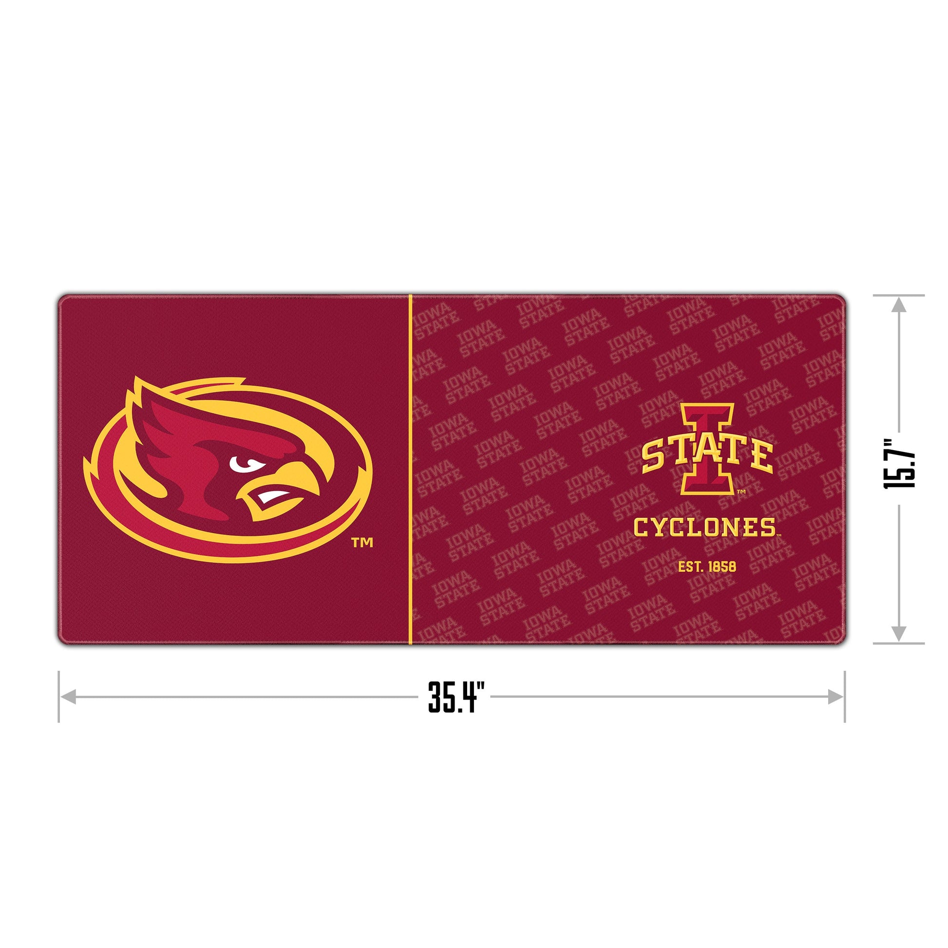 Iowa State Cyclones Logo Series Desk Pad Alt 1