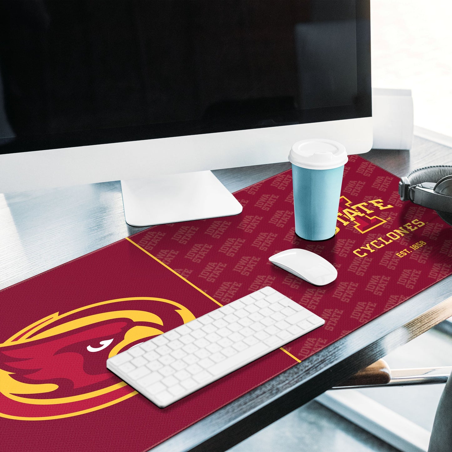 Iowa State Cyclones Logo Series Desk Pad Alt 2
