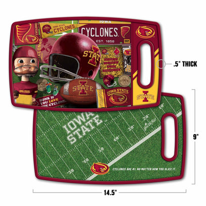 Iowa State Cyclones Retro Series Cutting Board Alt 1