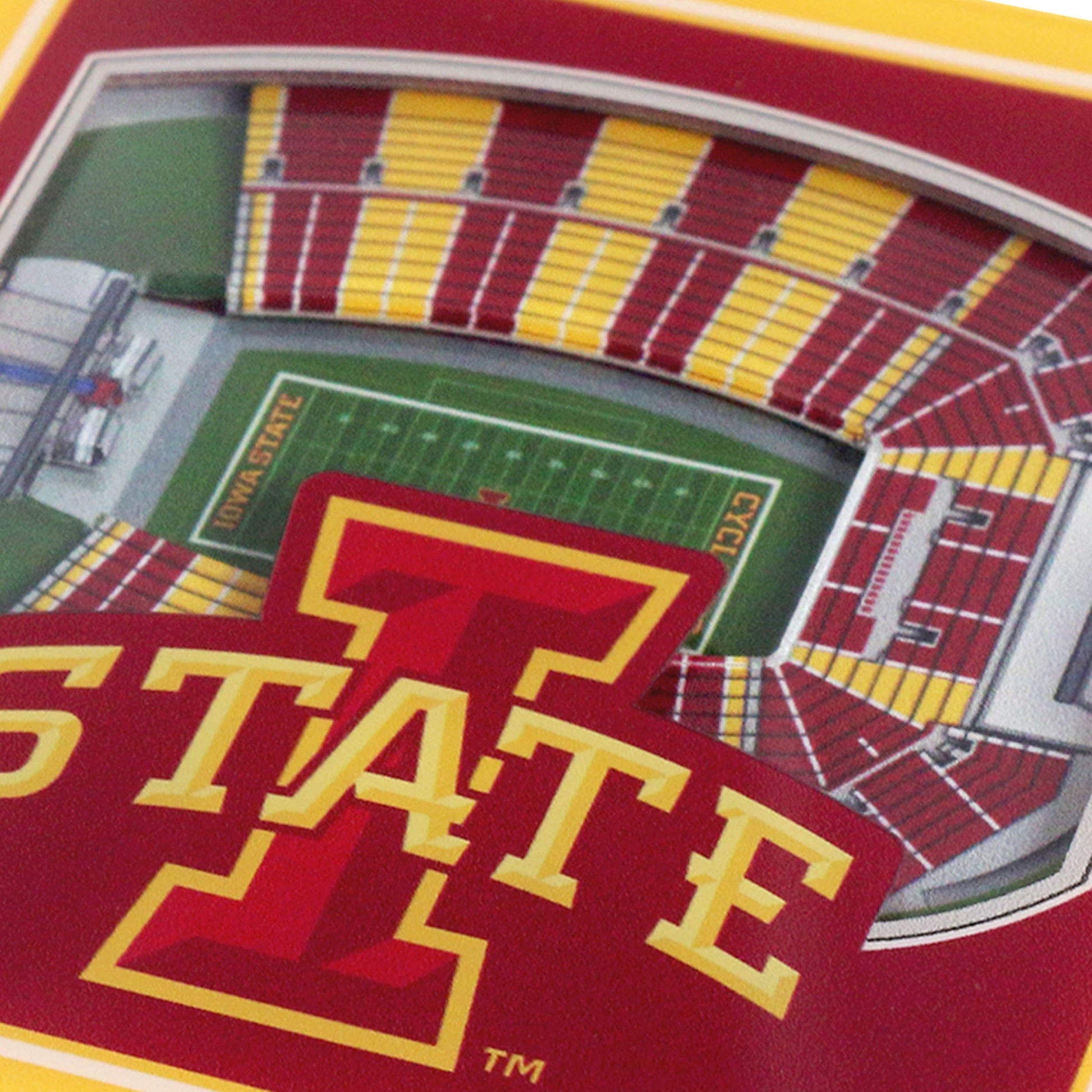 NCAA Iowa State Cyclones StadiumView Cribbage