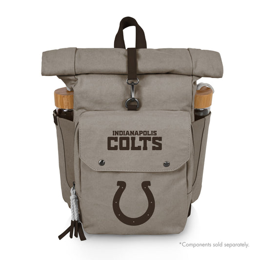 Indianapolis Colts - Carmel Roll Top Picnic Backpack Cooler