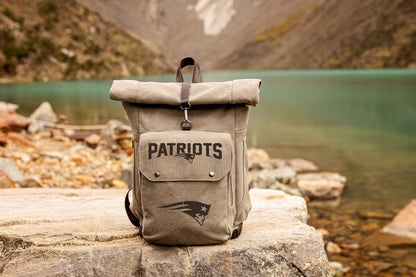 New England Patriots - Carmel Roll Top Picnic Backpack Cooler