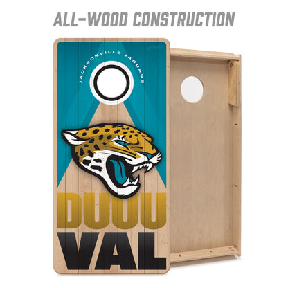 NFL Jacksonville Jaguars 2' x 4' Slogan Series Cornhole