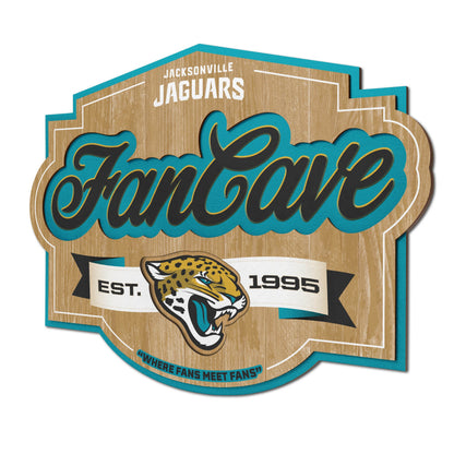 Jacksonville Jaguars Fan Cave Wall Art