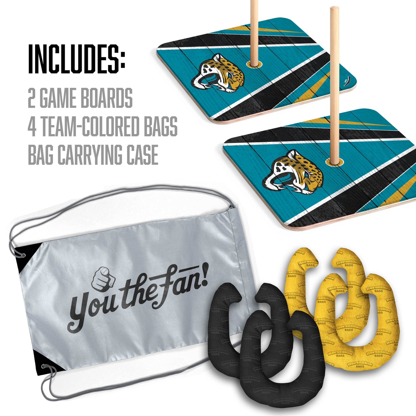 NFL Jacksonville Jaguars Horseshoe Bag Game