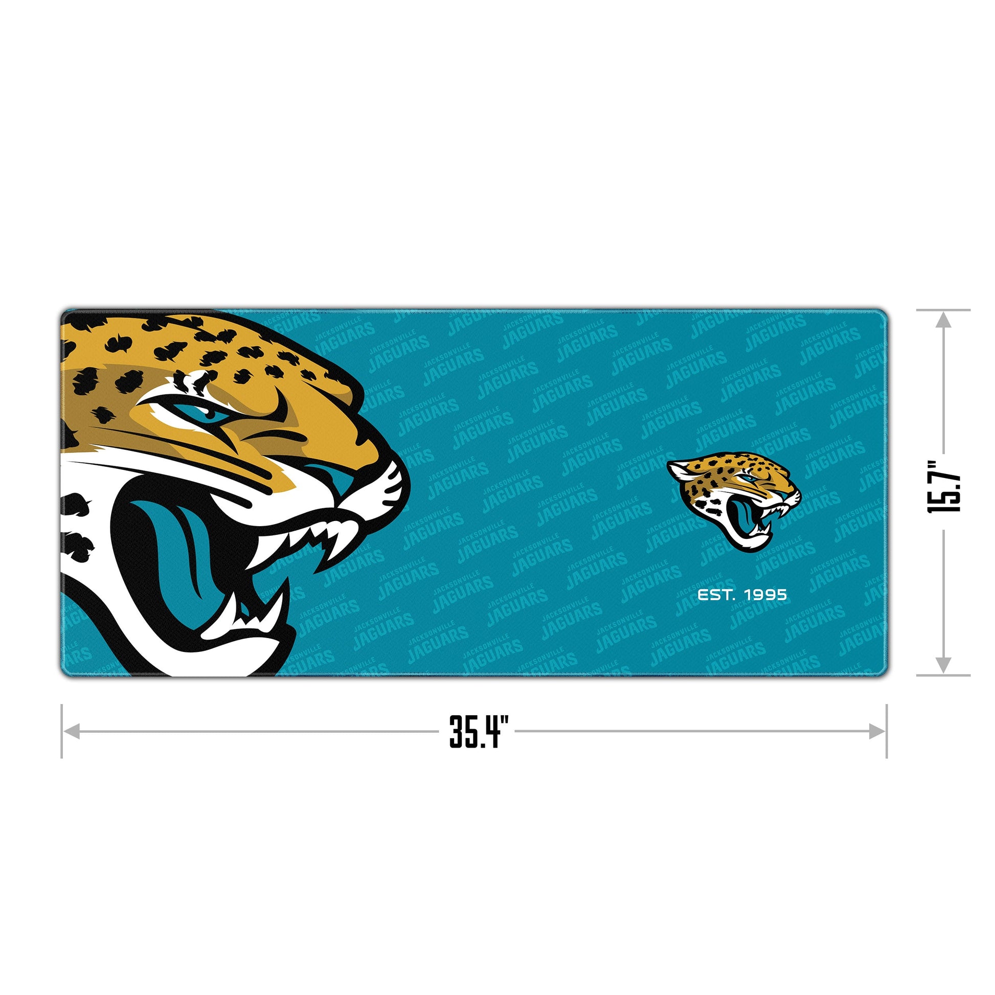 Jacksonville Jaguars Logo Series Desk Pad Alt 1