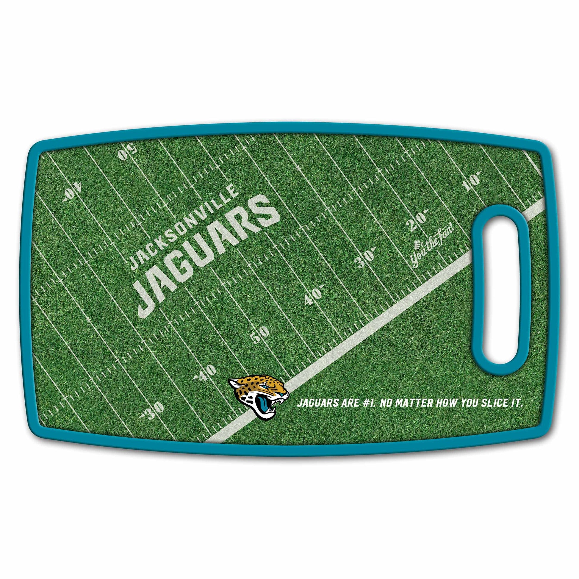 Jacksonville Jaguars Retro Series Cutting Board Alt 2