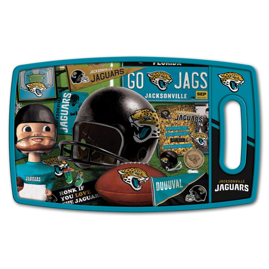 Jacksonville Jaguars Retro Series Cutting Board
