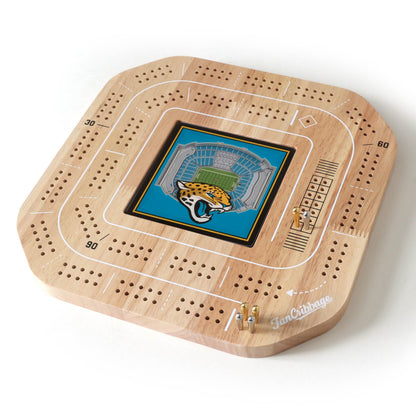 NFL Jacksonville Jaguars StadiumView Cribbage Game
