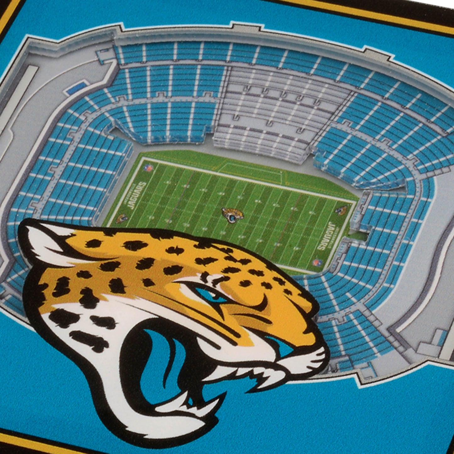 NFL Jacksonville Jaguars StadiumView Cribbage Game
