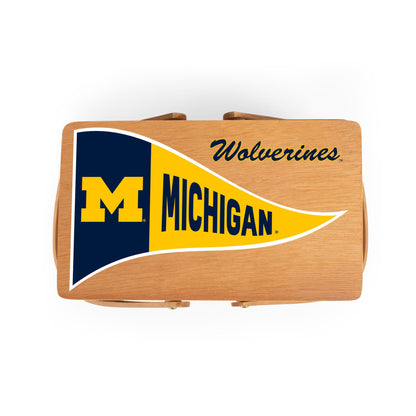 Michigan Wolverines - Poppy Personal Picnic Basket
