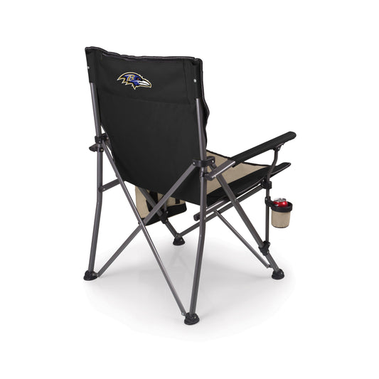 Baltimore Ravens Logo - Big Bear XXL Camping Chair with Cooler