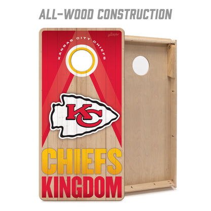 NFL Kansas City Chiefs 2' x 4' Slogan Series Cornhole