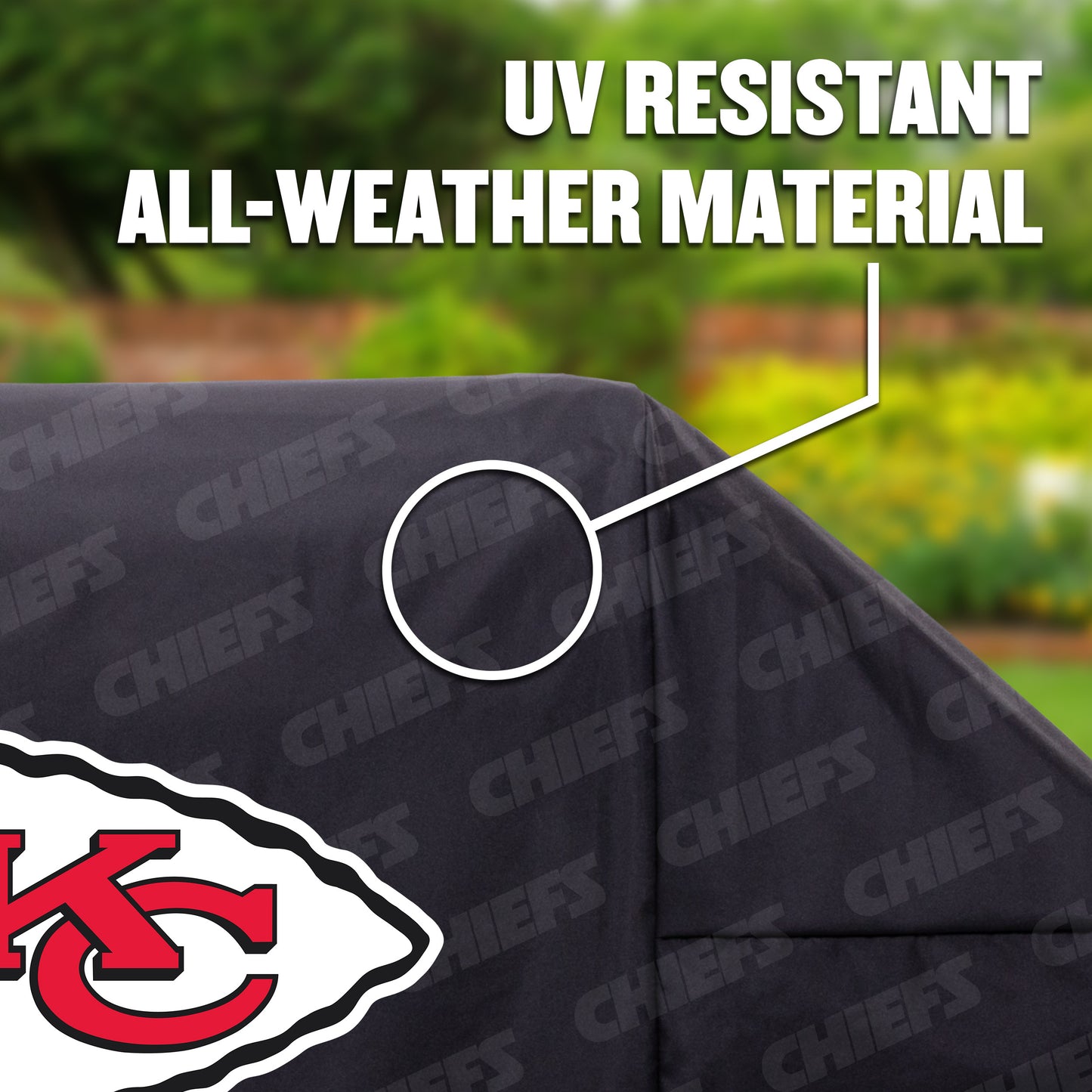 NFL Kansas City Chiefs Heavy Duty Grill Cover