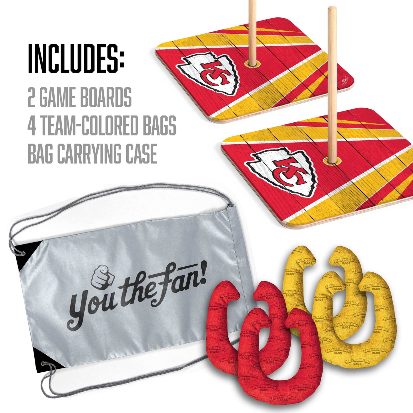NFL Kansas City Chiefs Horseshoe Bag Game