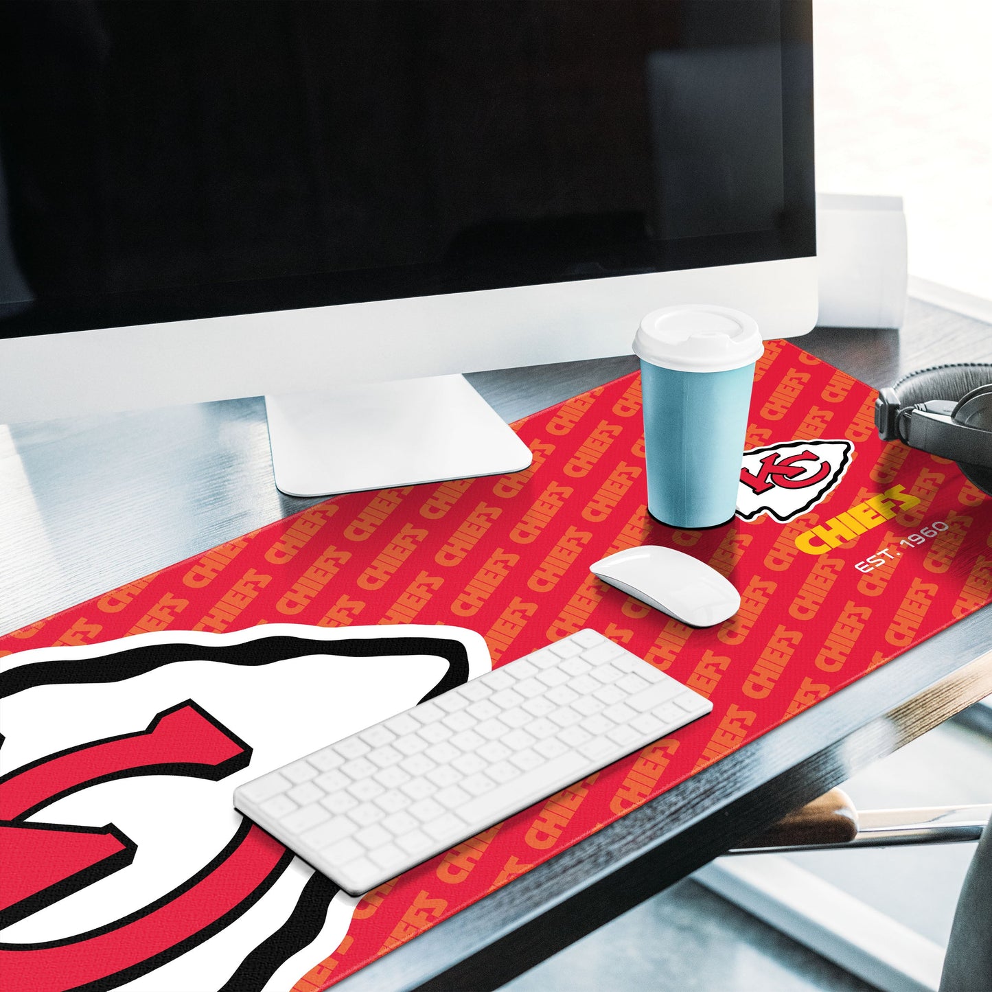 Kansas City Chiefs Logo Series Desk Pad Alt 2