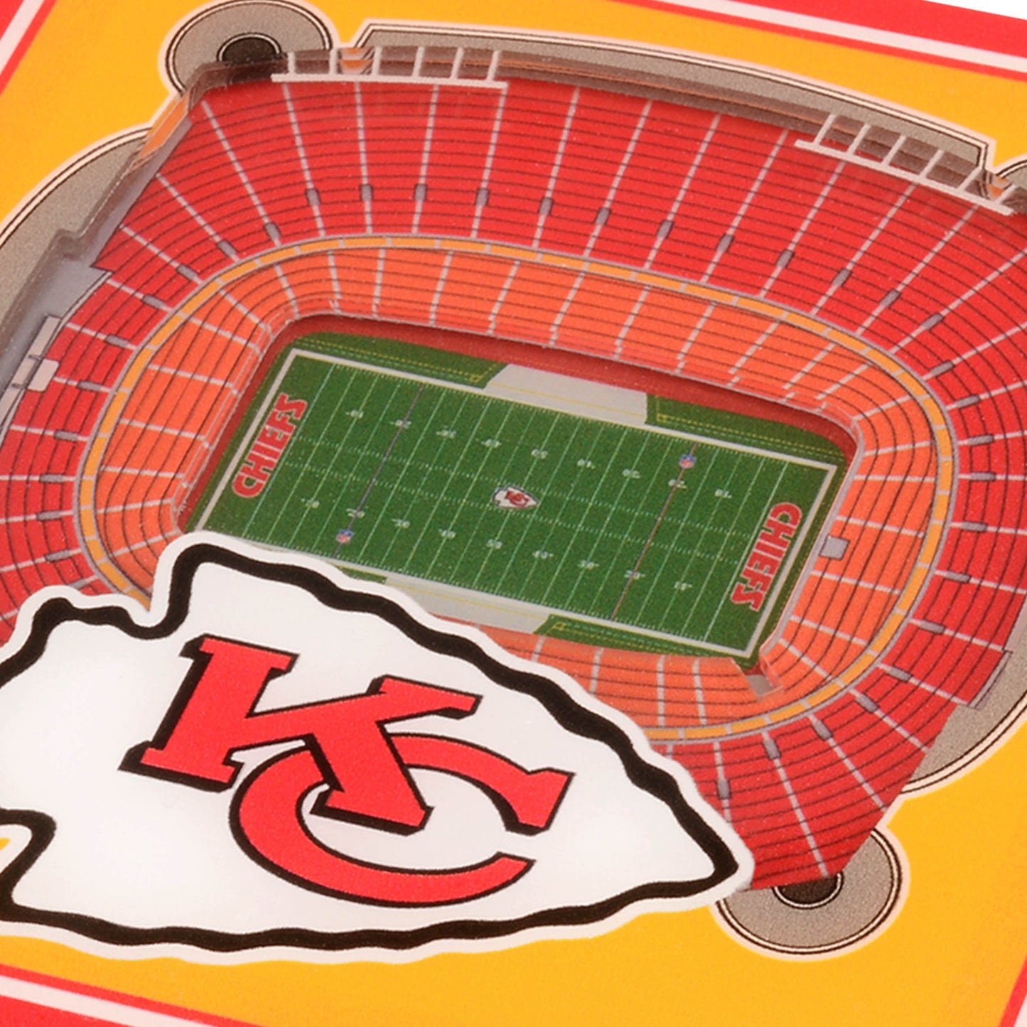 NFL Kansas City Chiefs StadiumView Cribbage Game
