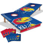 NCAA Kansas Jayhawks 2' X 3' All-Wood Cornhole Set-main