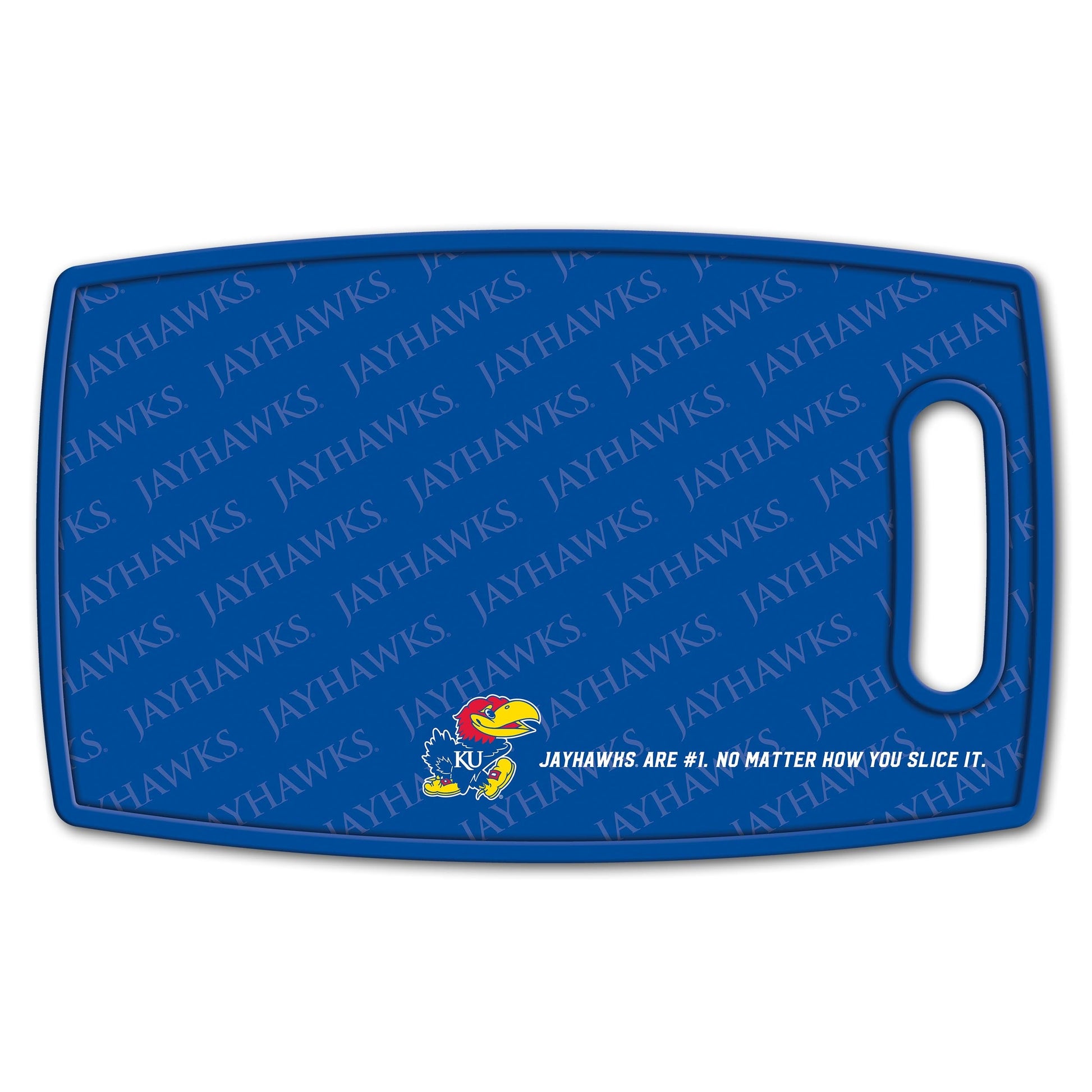 Kansas Jayhawks Logo Series Cutting Board Alt 2