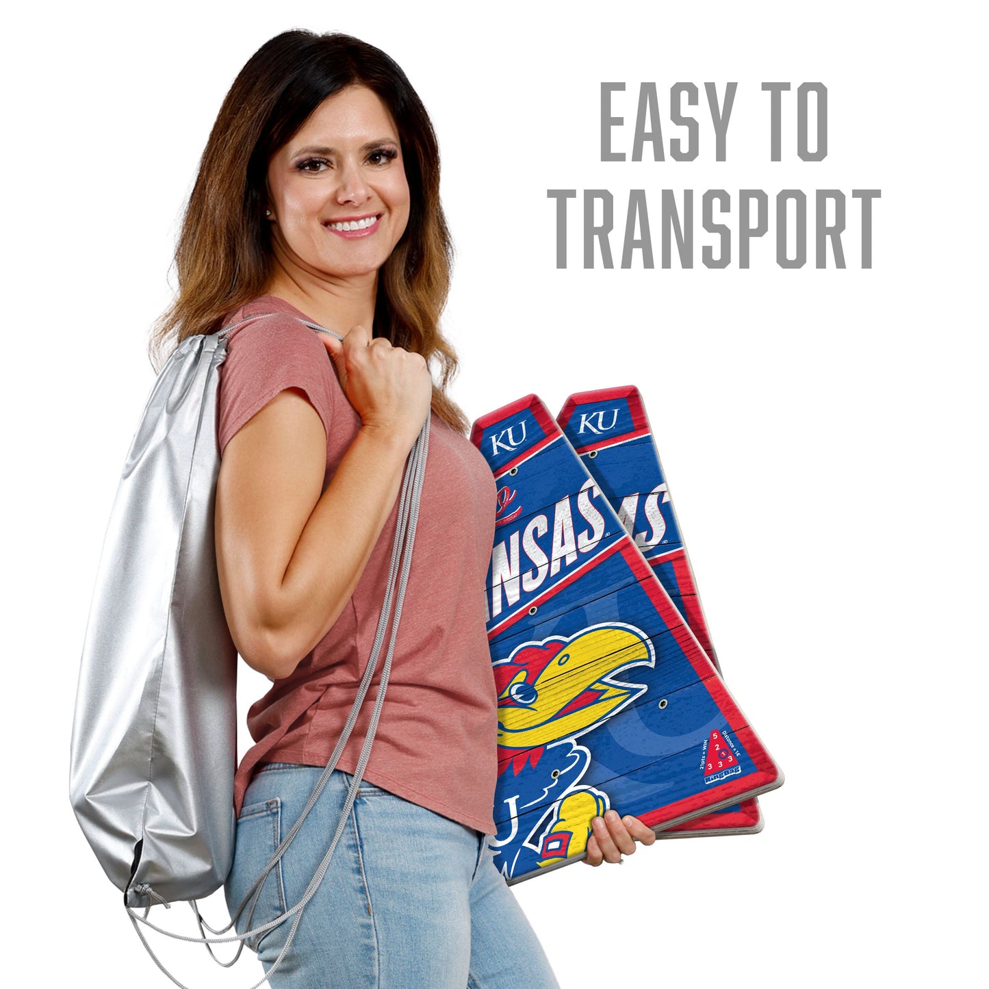 NCAA Kansas Jayhawks Ringbag Outdoor Game