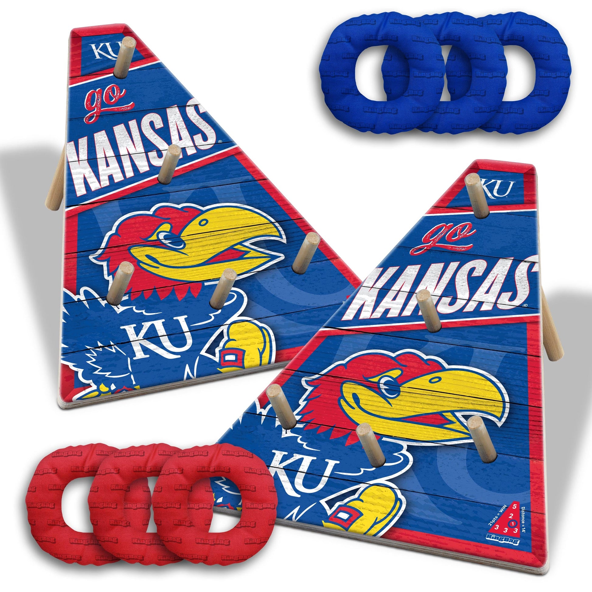 NCAA Kansas Jayhawks Ringbag Outdoor Game